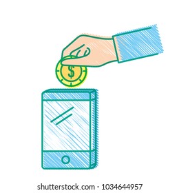 Smartphone and coin design