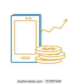 Smartphone and coins design