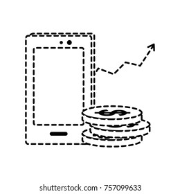 Smartphone and coins design
