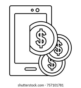 Smartphone and coins design