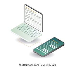Smartphone computer application form technology