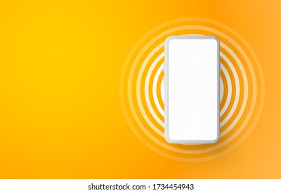 SmartPhone concept digital, mobile display touch, Vector illustration