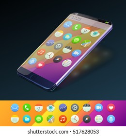smartphone concept illustration