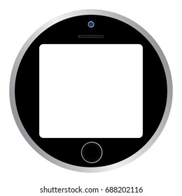 Smartphone concept sign.