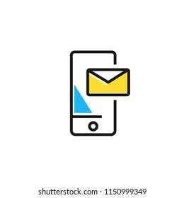 smartphone configuration line icon
