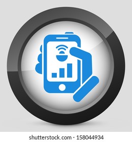 Smartphone connection icon