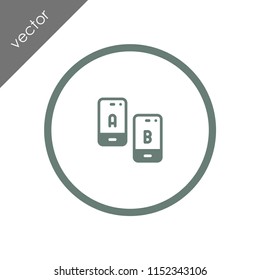smartphone copy icon