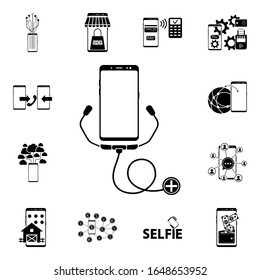 Smartphone cpu, chip icon. Mobile concept icons universal set for web and mobile
