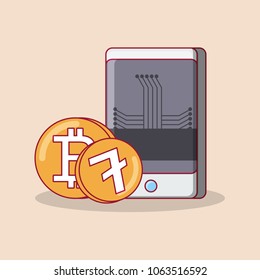 smartphone and cryptocurrency design