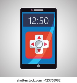smartphone design. app concept. colorful illustration
