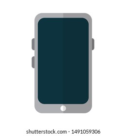Smartphone design, Digital technology communication social media internet web and screen theme Vector illustration