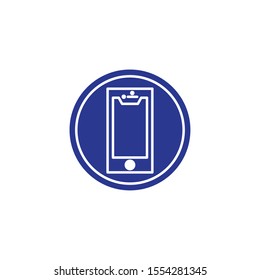 Smartphone design, Digital technology communication social media internet web and cellular theme Vector illustration
