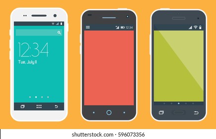 smartphone design illustration