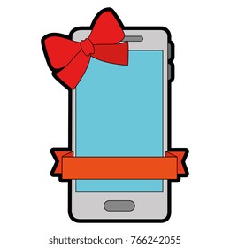 smartphone device with bowntie