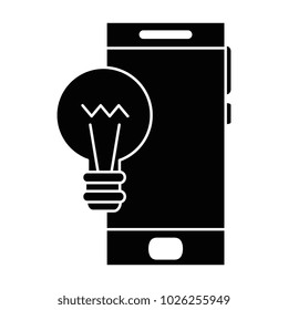 smartphone device with bulb