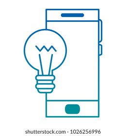 smartphone device with bulb