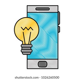 smartphone device with bulb