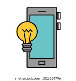 smartphone device with bulb