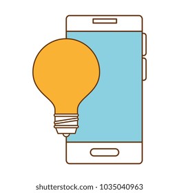 smartphone device with bulb