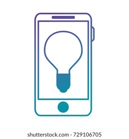 smartphone device with bulb