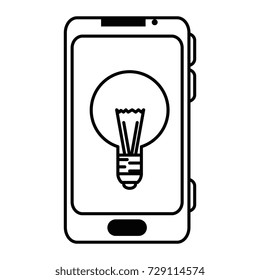 smartphone device with bulb