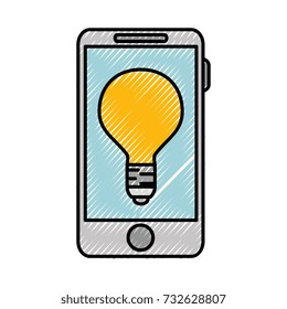 smartphone device with bulb