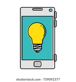 smartphone device with bulb