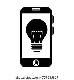 smartphone device with bulb