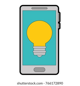 smartphone device with bulb