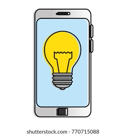 smartphone device with bulb