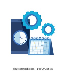 smartphone device with calendar reminder