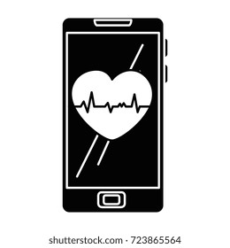 smartphone device with cardiology app