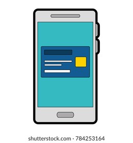 smartphone device with credit card