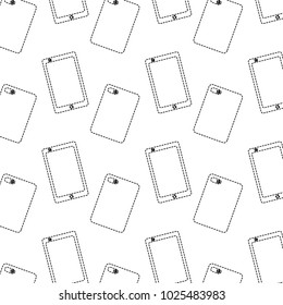 smartphone device digital screen and back view background