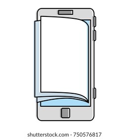 smartphone device with ebook