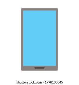 dispositivo smartphone diseño de ilustraciones vectoriales de iconos electrónicos de estilo plano