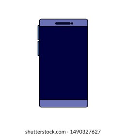 smartphone device electronic isolated icon