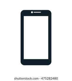 smartphone device electronic isolated icon vector illustration design