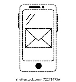 smartphone device with envelope