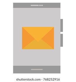smartphone device with envelope