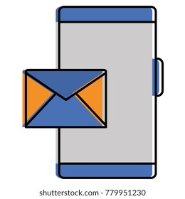 smartphone device with envelope