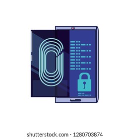 smartphone device with fingerprint reader