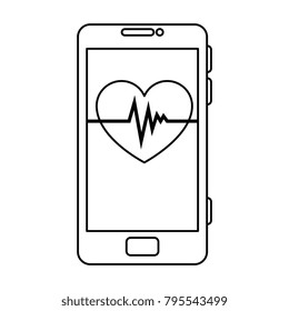 smartphone device with heart cardio