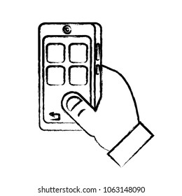 smartphone device icon 