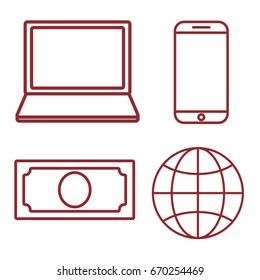 smartphone device icon