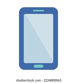 icono del dispositivo de smartphone en fondo blanco
