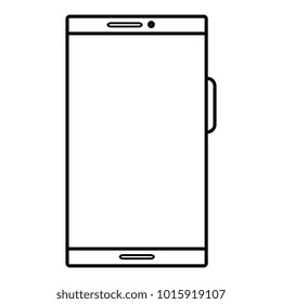 smartphone device isolated icon