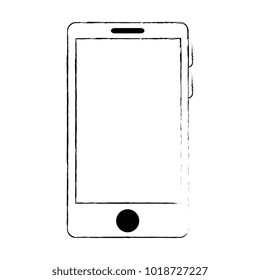 smartphone device isolated icon