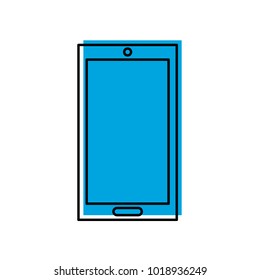 smartphone device isolated icon