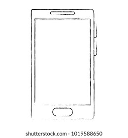 smartphone device isolated icon
